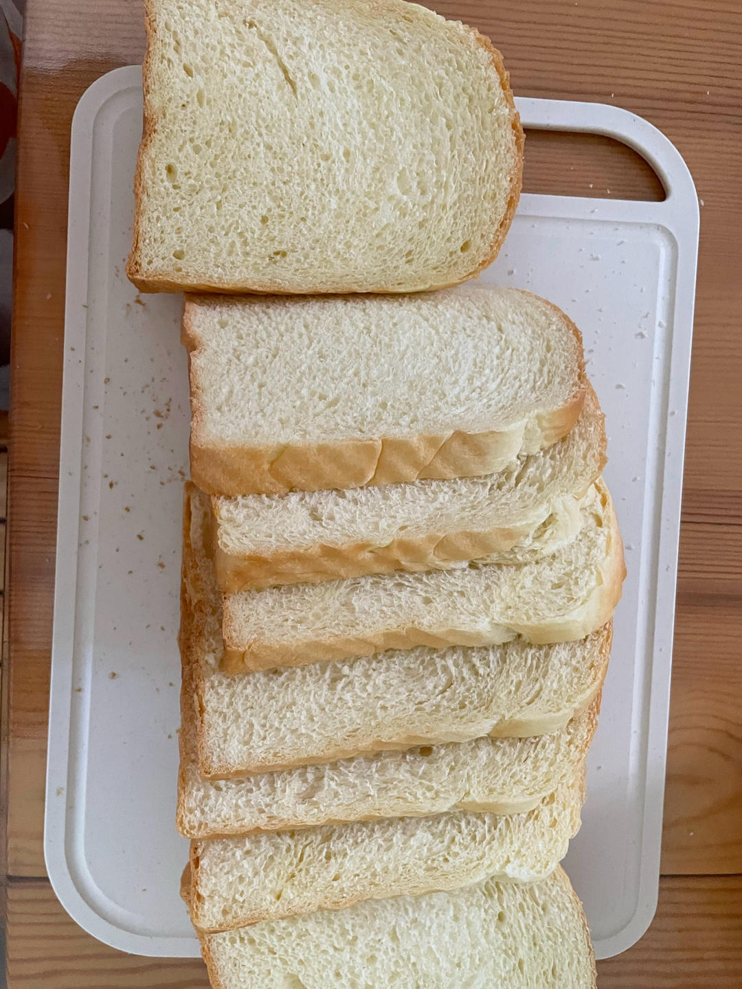 🍞消耗淡奶油吐司｜无黄油｜软绵绵｜奶香浓郁