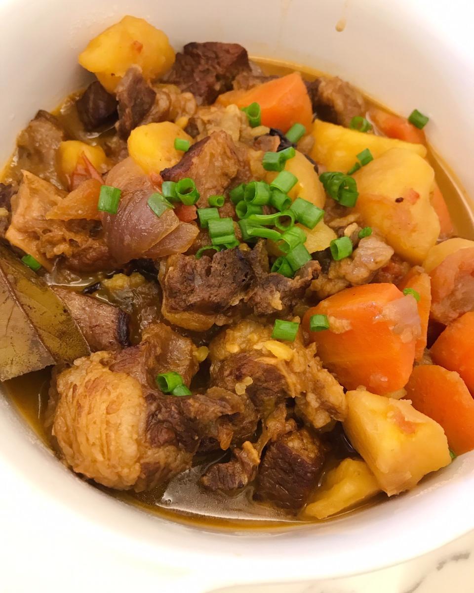 番茄土豆炖牛腩