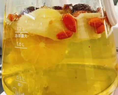 苹果香橙红枣茶的做法