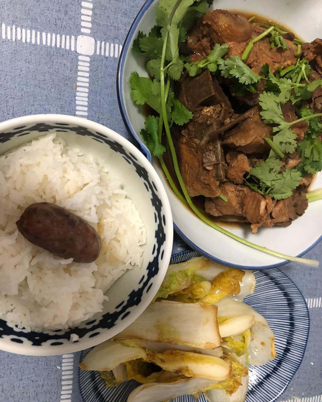 称心做的堂妈小厨——排骨米饭