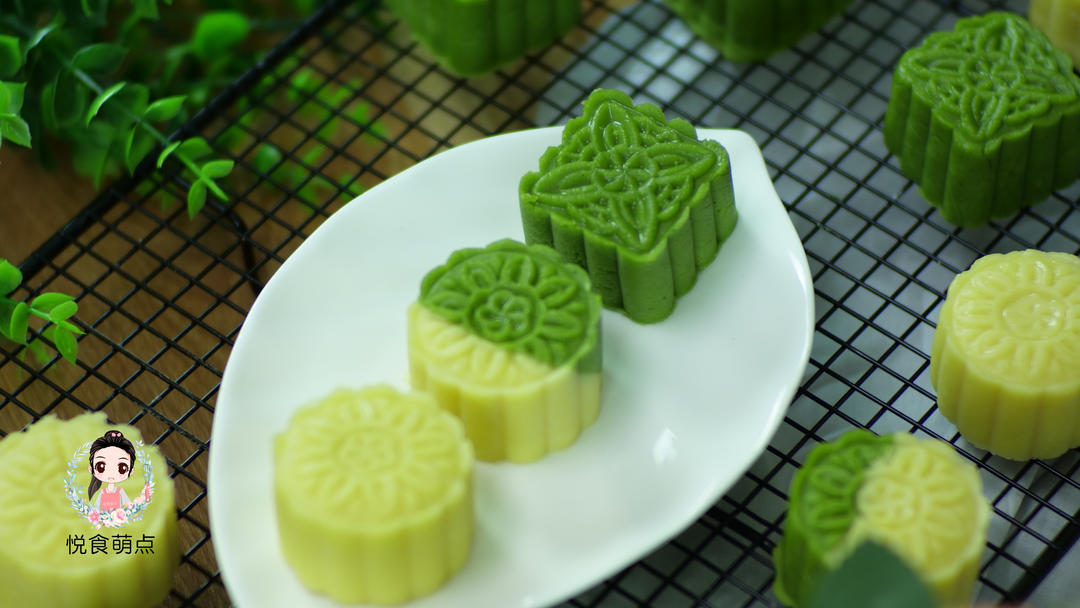 孩子超爱吃的绿豆糕