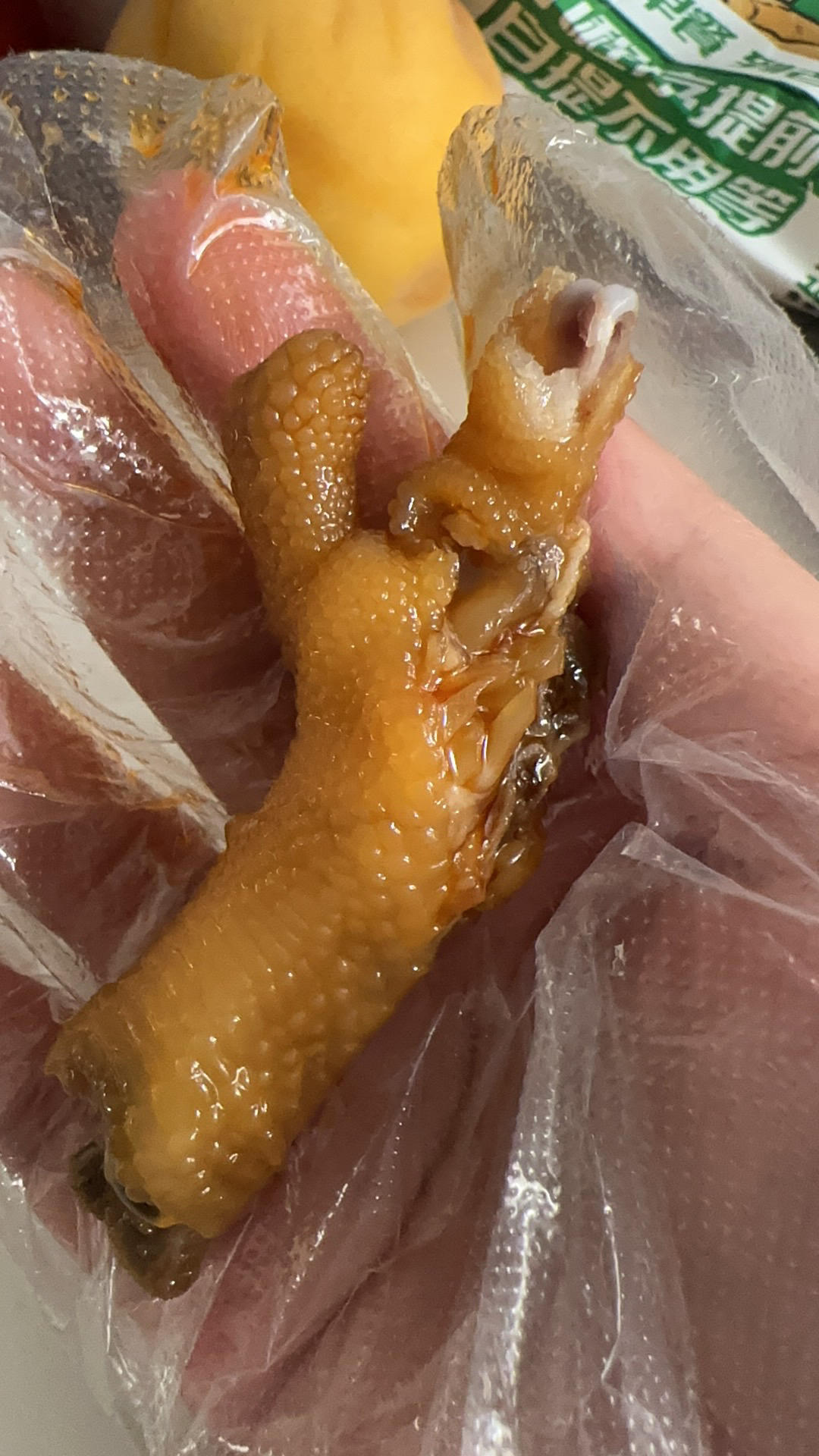 自用很好吃百香果鸡爪