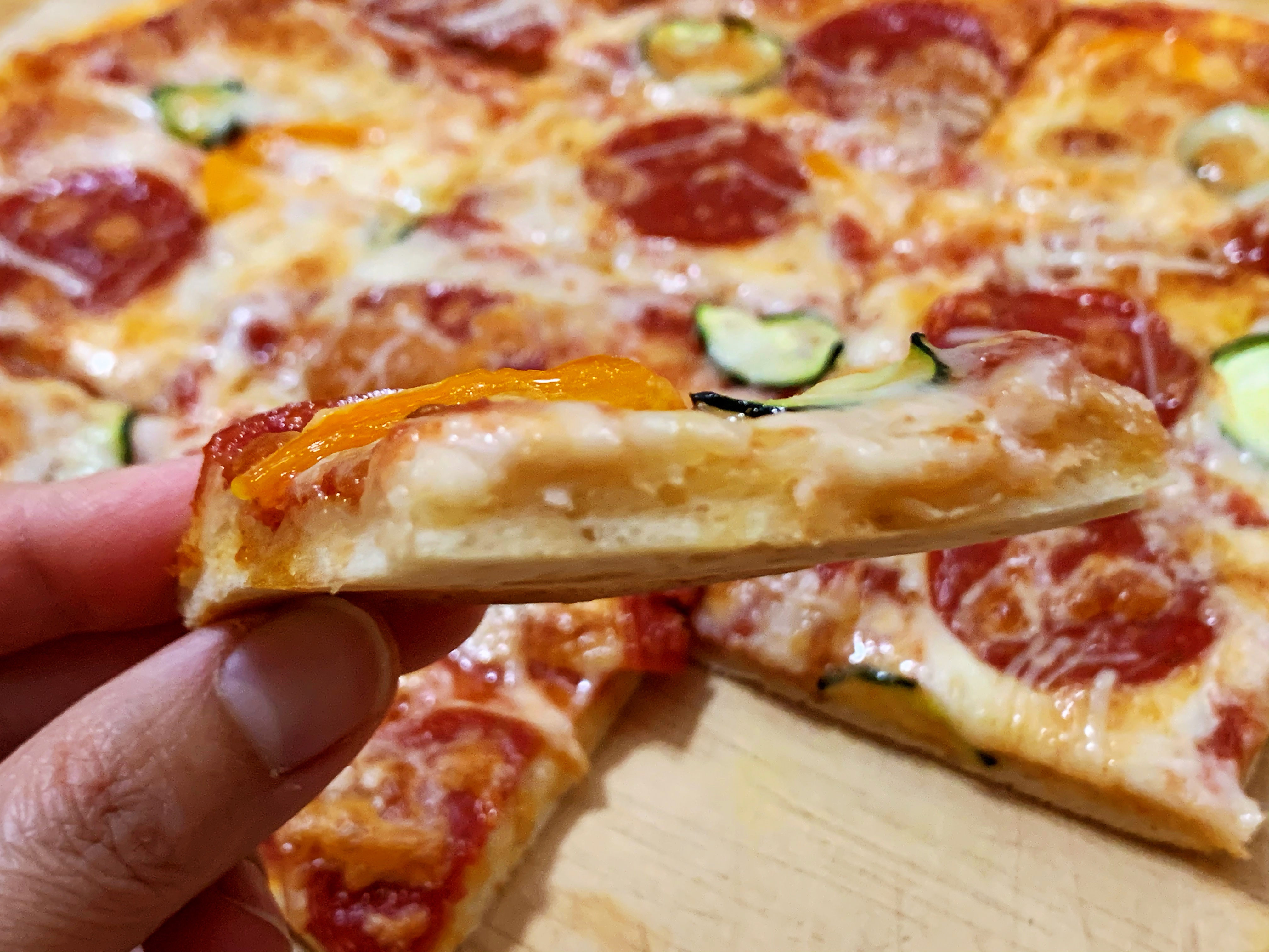 5分钟搞定的快手披萨饼底（5-min pizza dough）