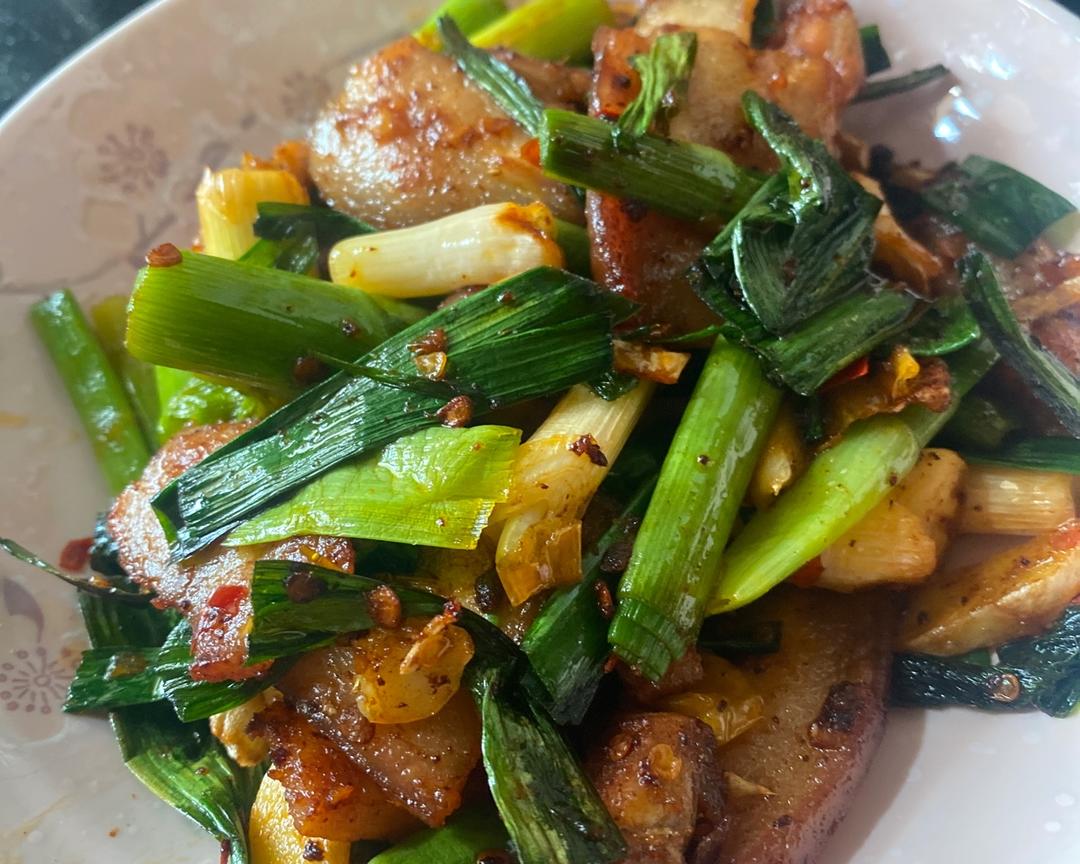 川味蒜苗回锅肉的做法