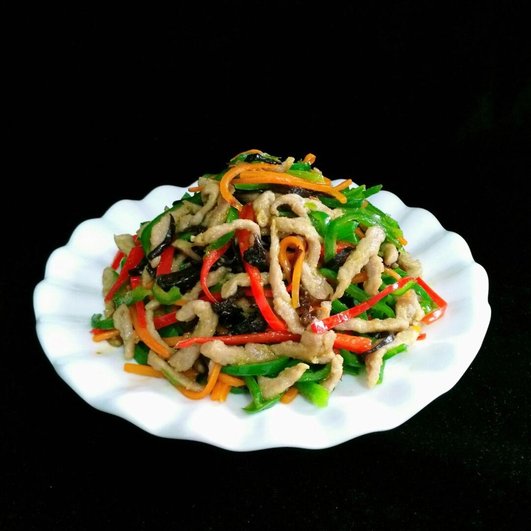 君君love烘焙做的五彩肉丝鸡丝更嫩