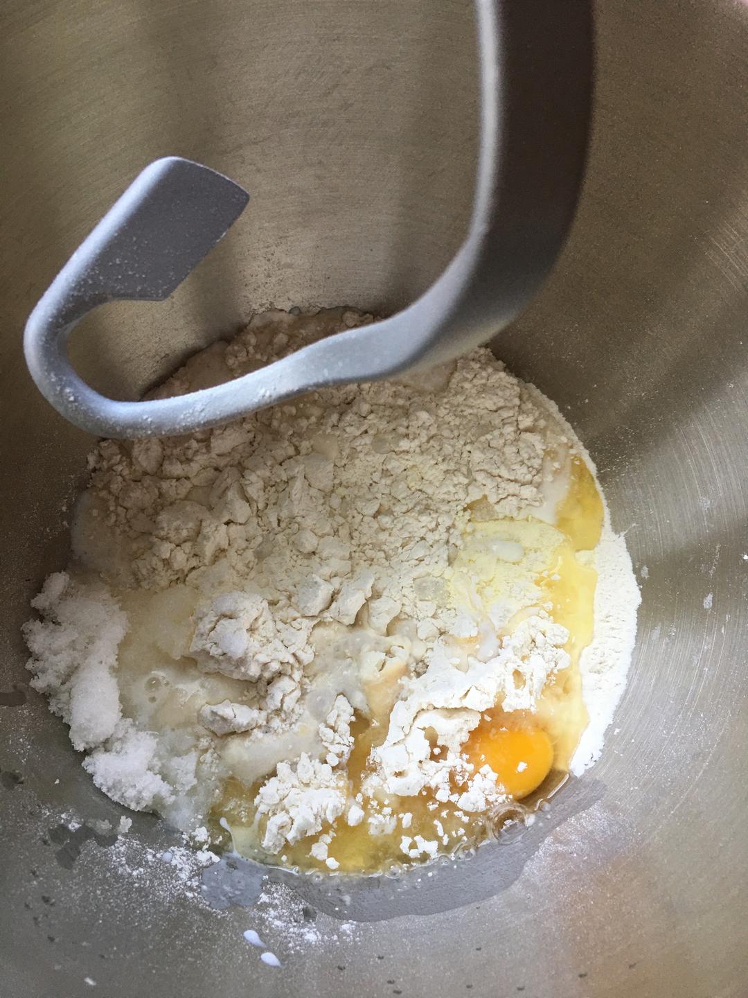 纯奶手撕吐司的做法 步骤1