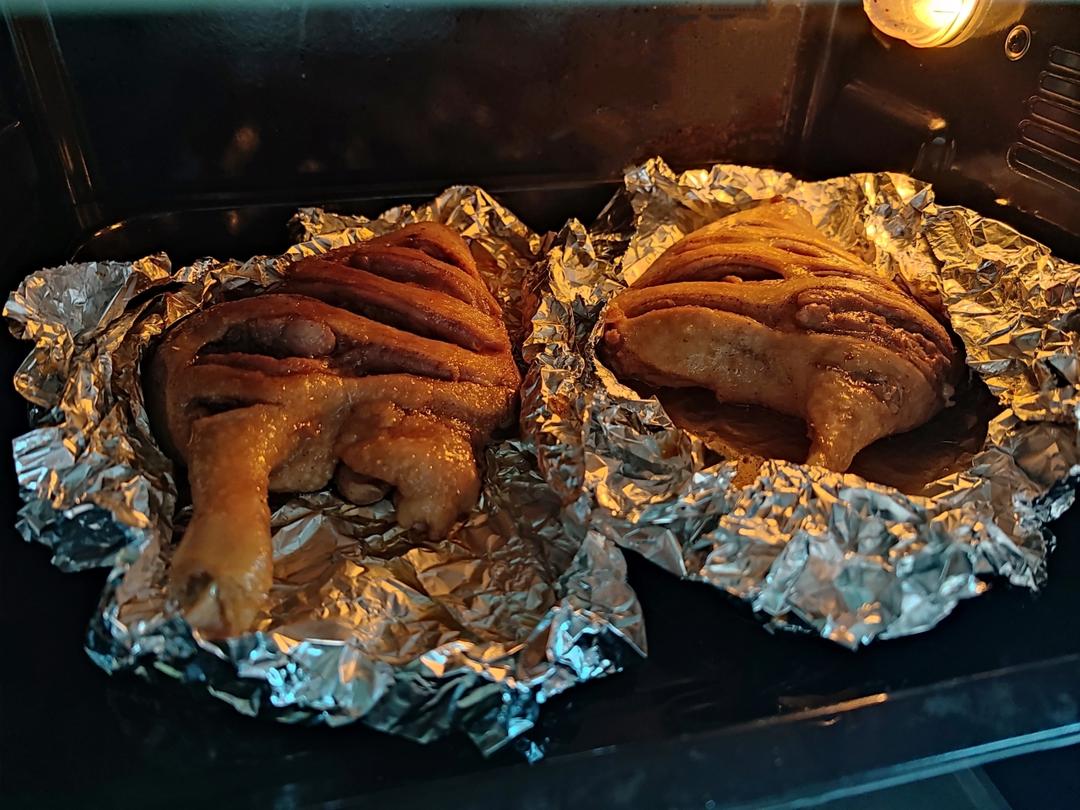 巨满足蜜汁烤鸭腿（鸡腿也可）