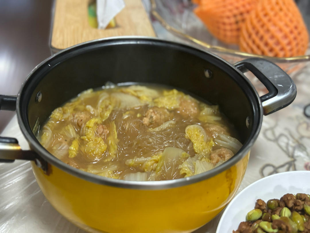 白菜肉丸汤
