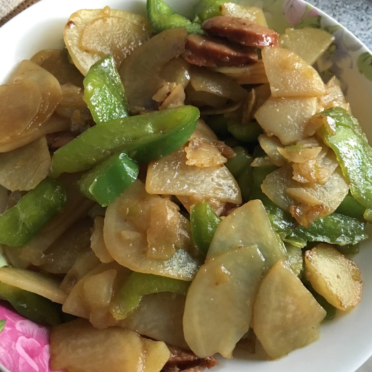 懒人版青椒土豆片