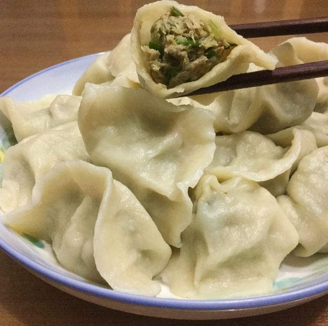 槐花饺子
