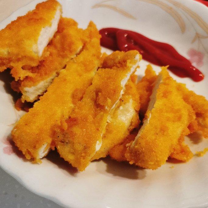 超简单的家庭版炸鸡排