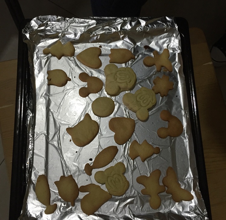 卡通黄油饼干