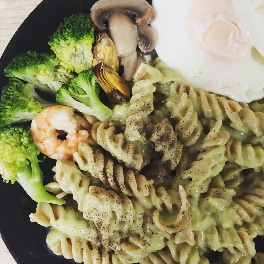 超健康牛油果全麦意面 减脂食谱