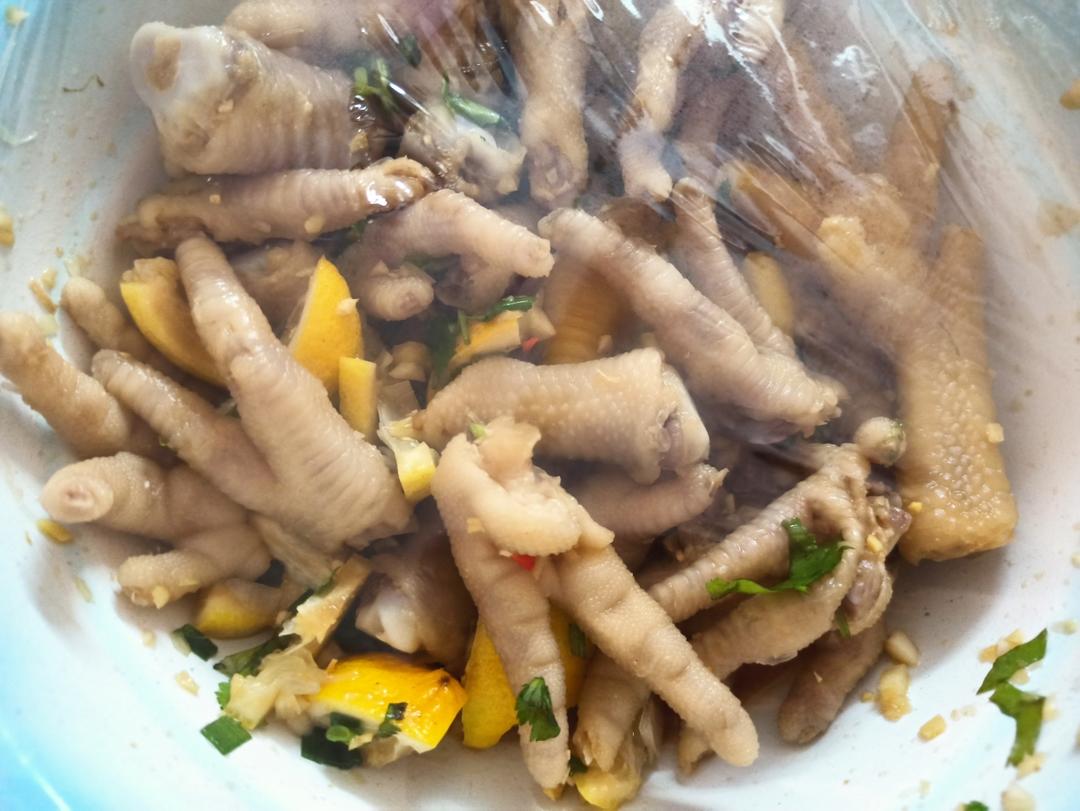 超级好吃的柠檬🍋酸辣泡鸡爪