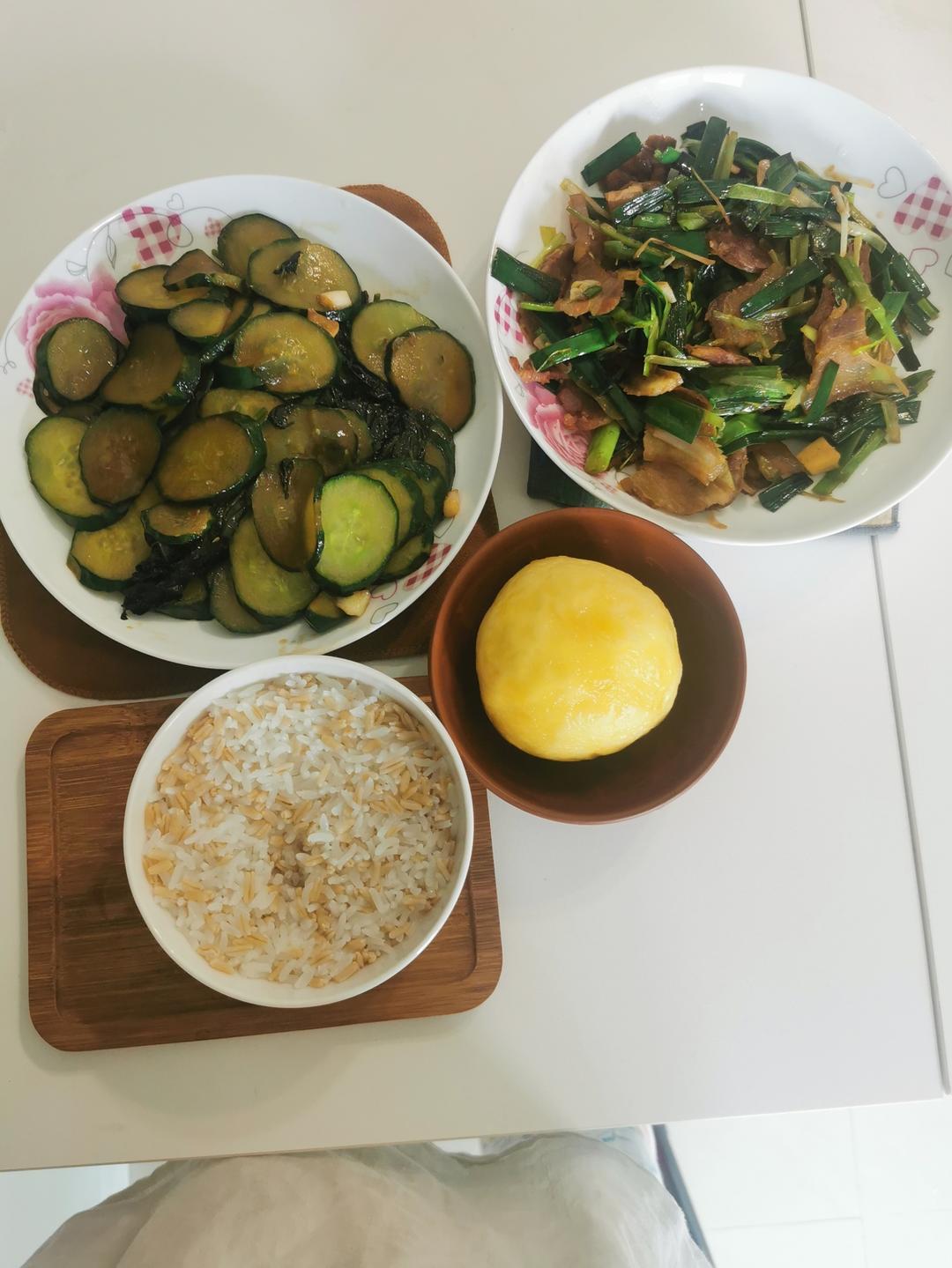 紫苏煎黄瓜