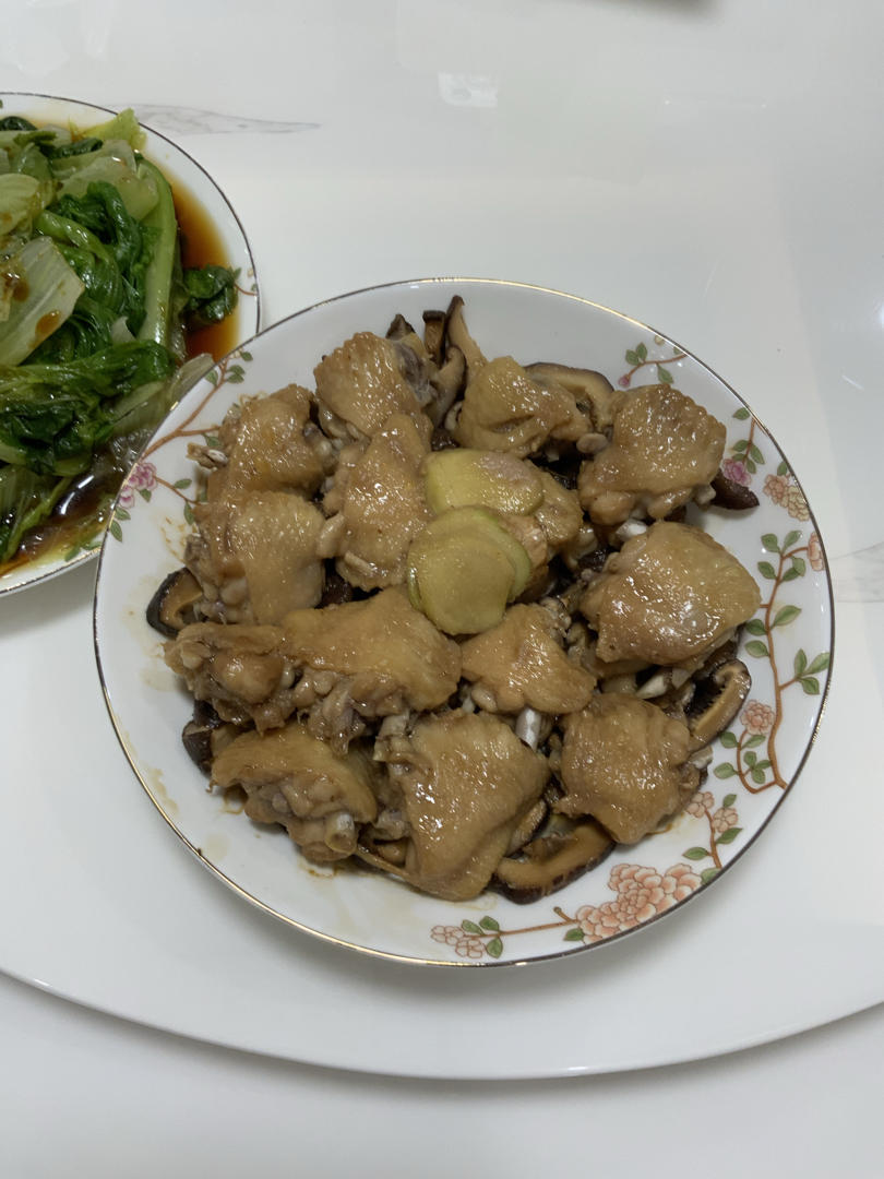 香菇蒸鸡翅