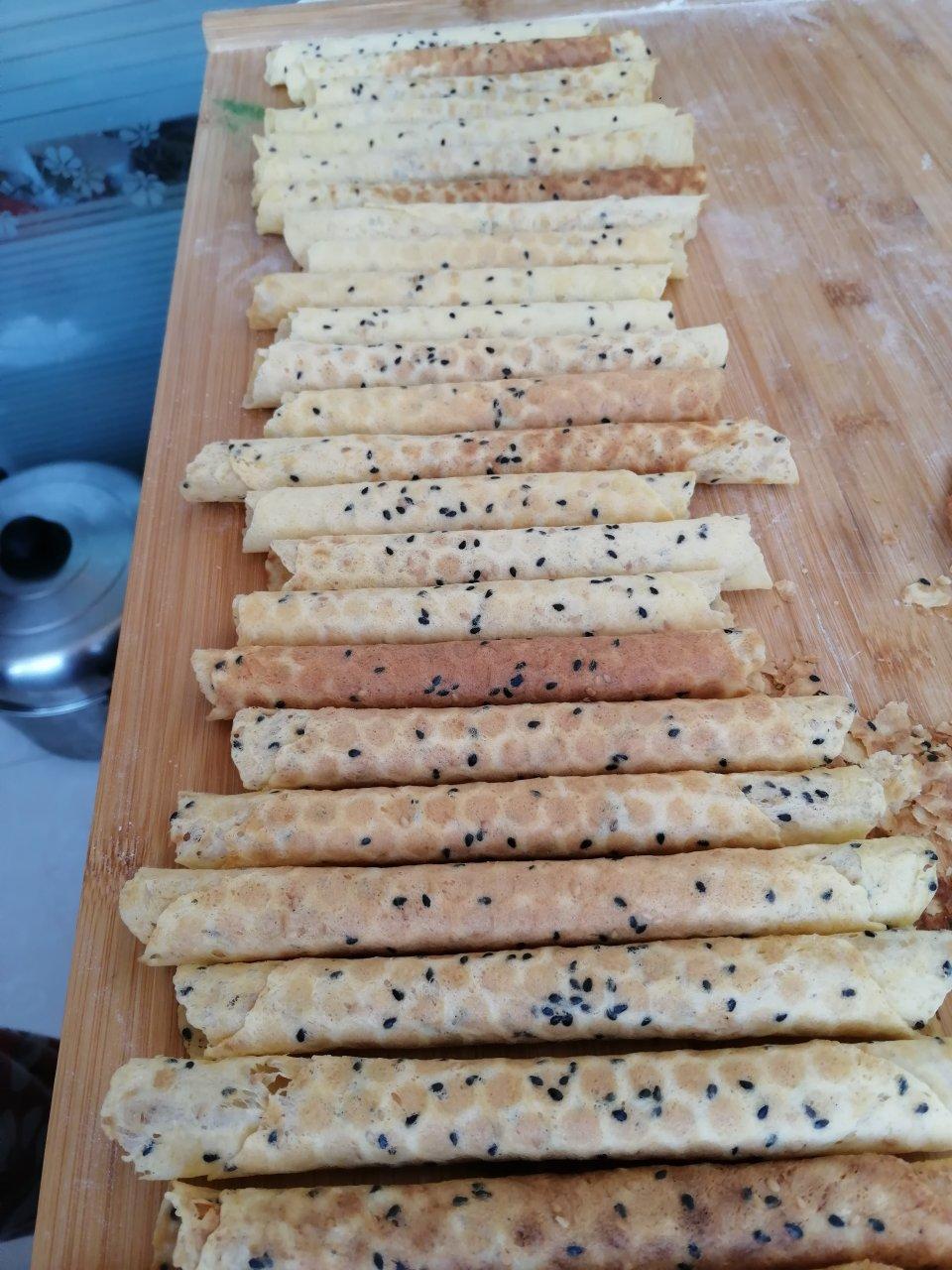 不输美心的酥香蛋卷，真正酥掉渣