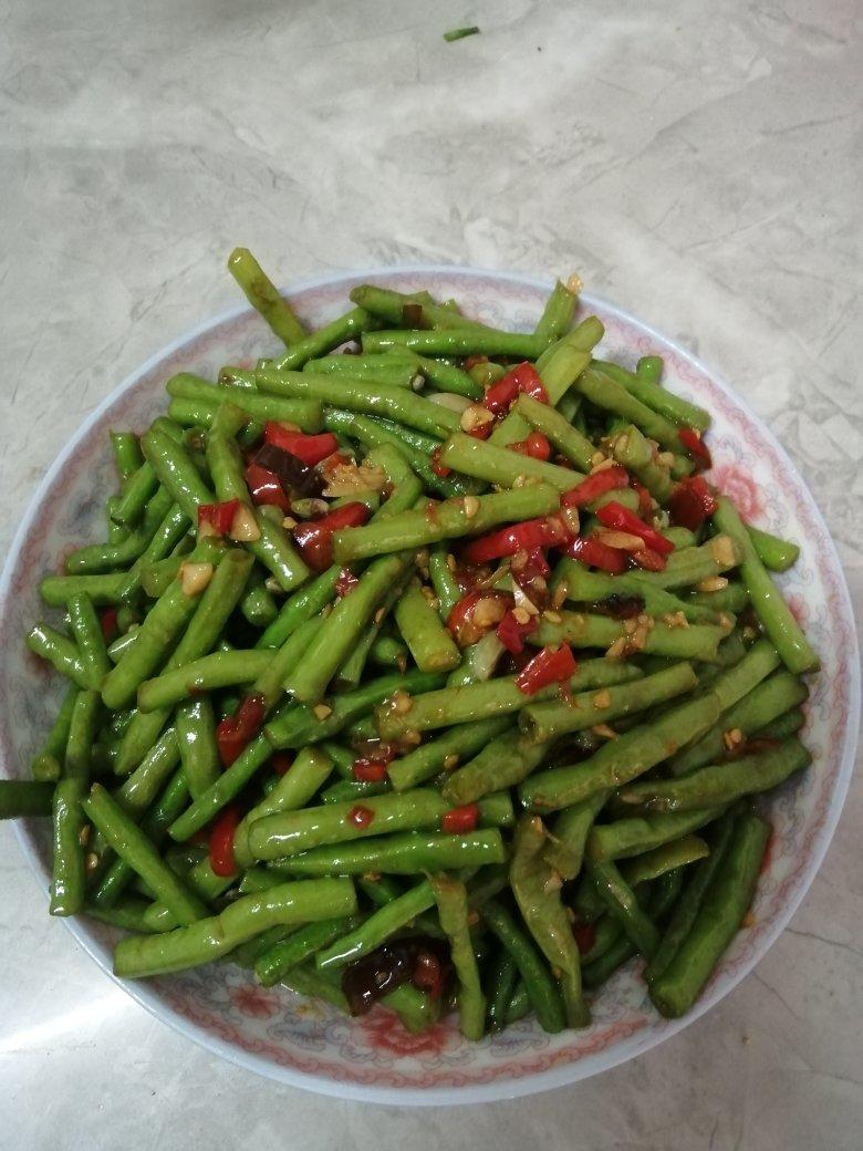清炒豇豆角