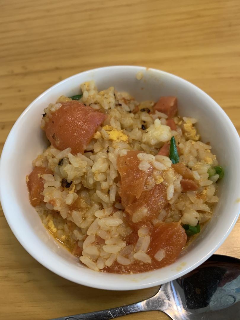 5分钟搞定超好吃的番茄🍅烩饭