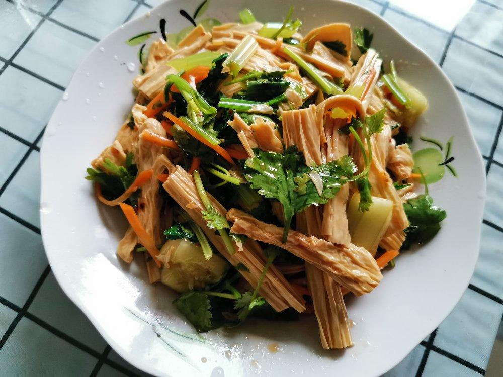 小清新凉拌腐竹