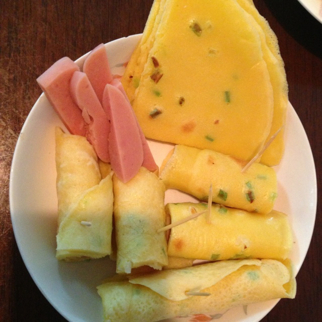 葱花鸡蛋饼
