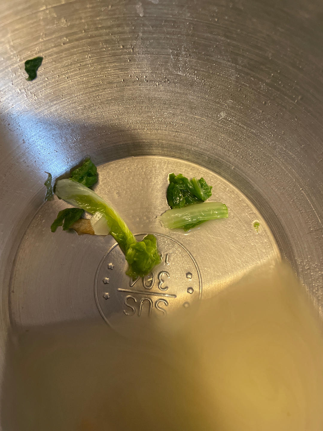 杭白菜炒薄百叶丝