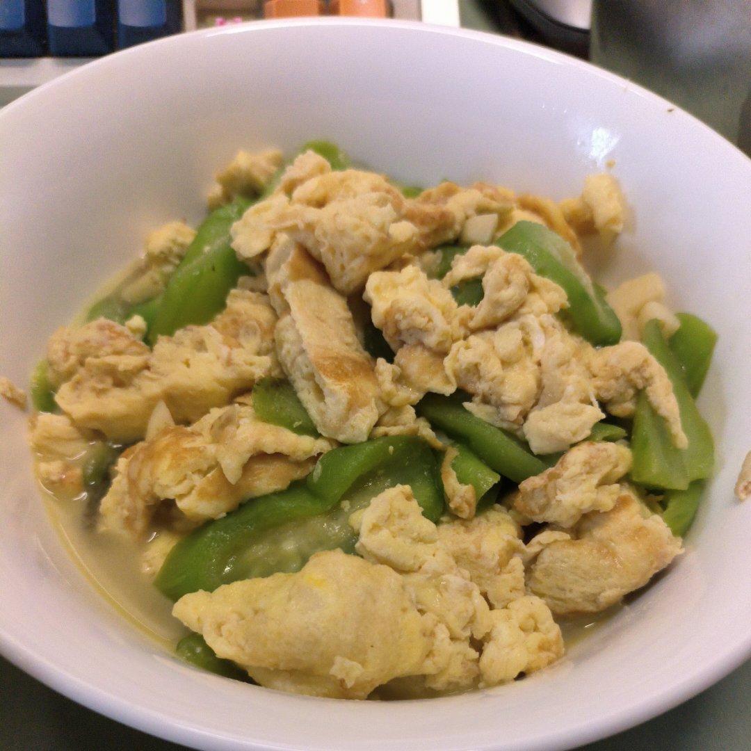 简单快手，五分钟搞定的丝瓜炒蛋