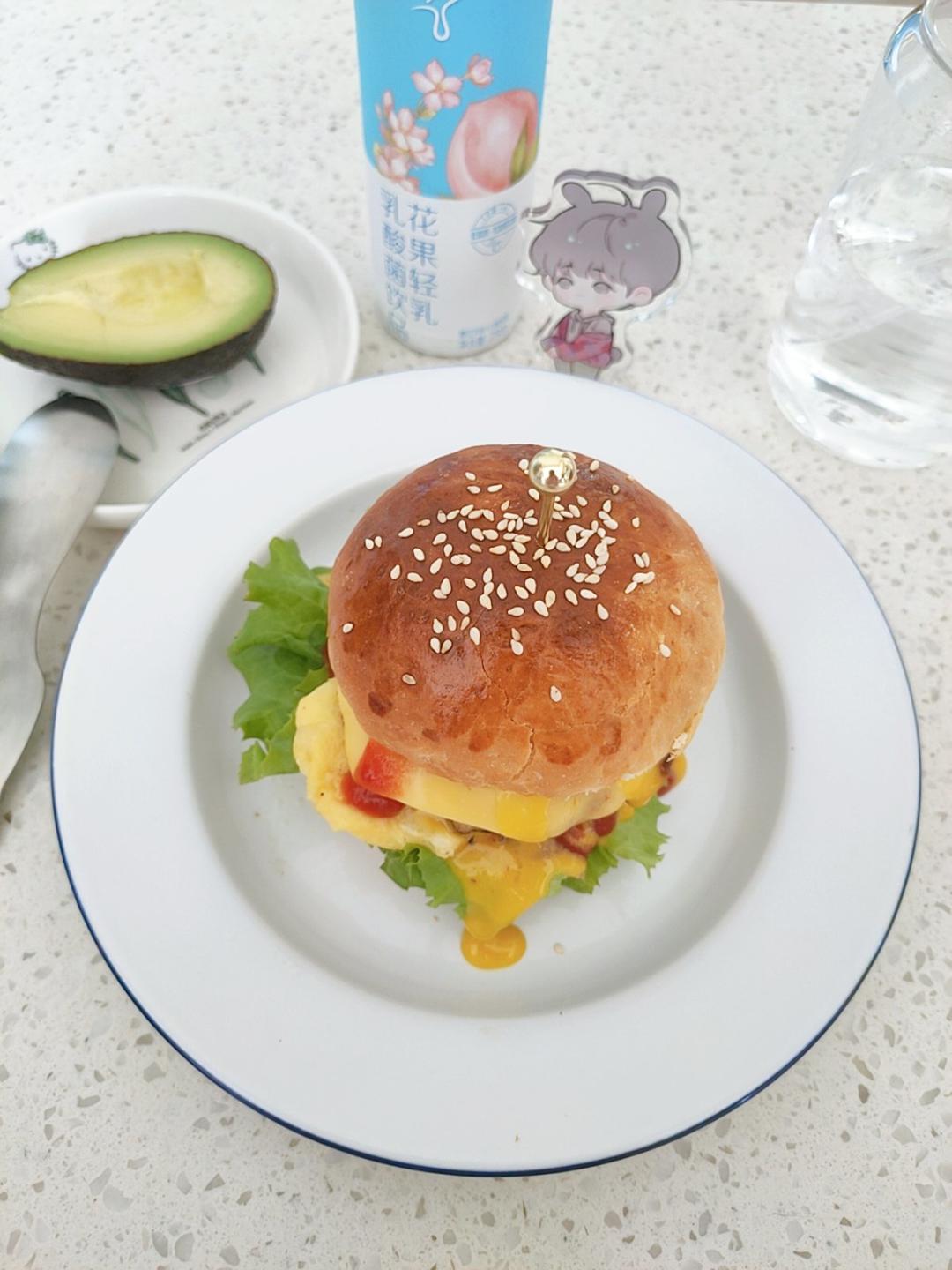 汉堡胚面包餐包（视频夏季轻松快速手揉手套膜方法）