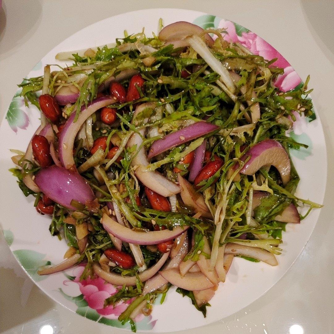 年夜饭必做的一道凉菜凉拌苦菊