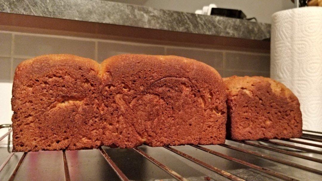 天然酵种100%全麦北海道吐司