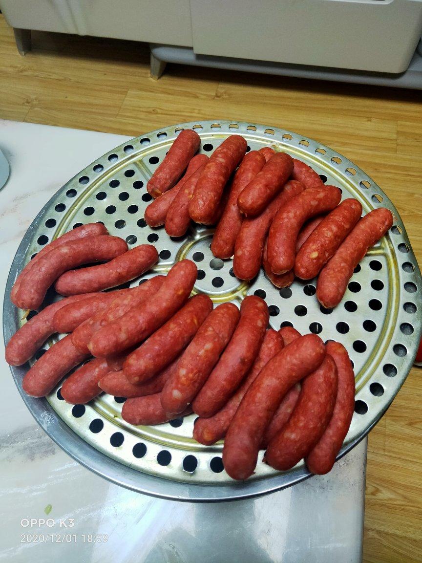 Q弹多汁的自制台式脆皮肠——绝对秒杀市售