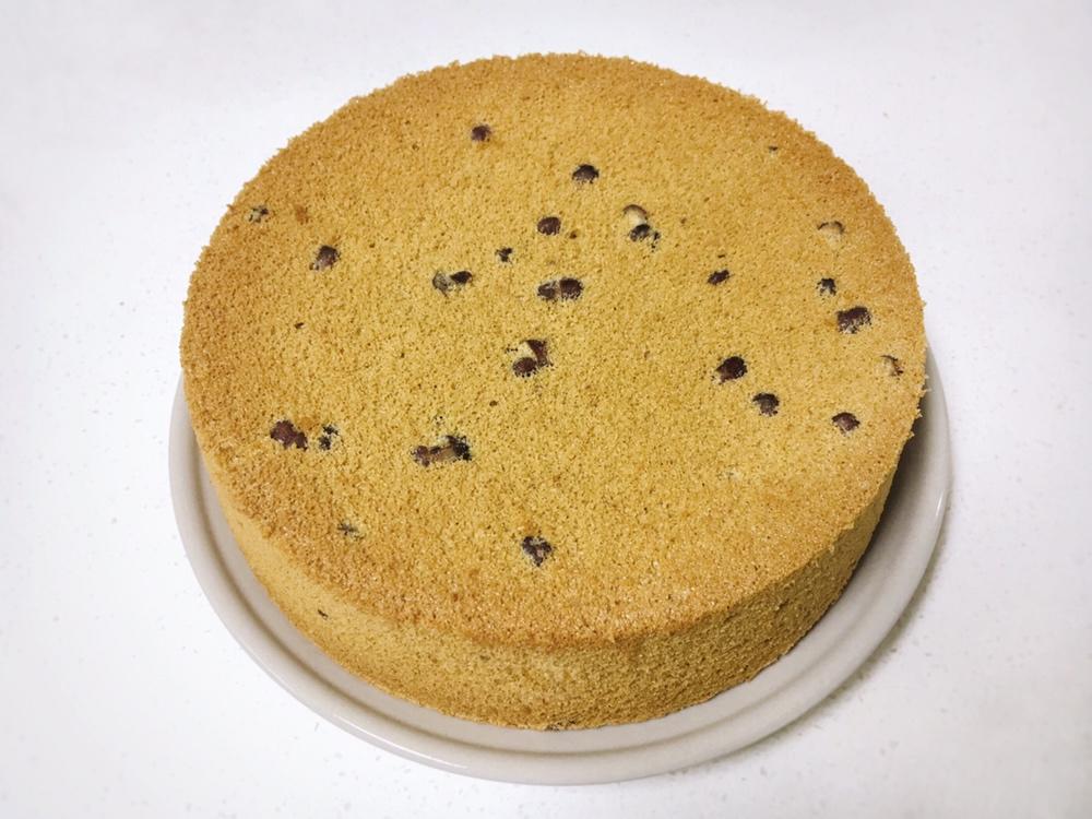 黑糖蜜豆戚风