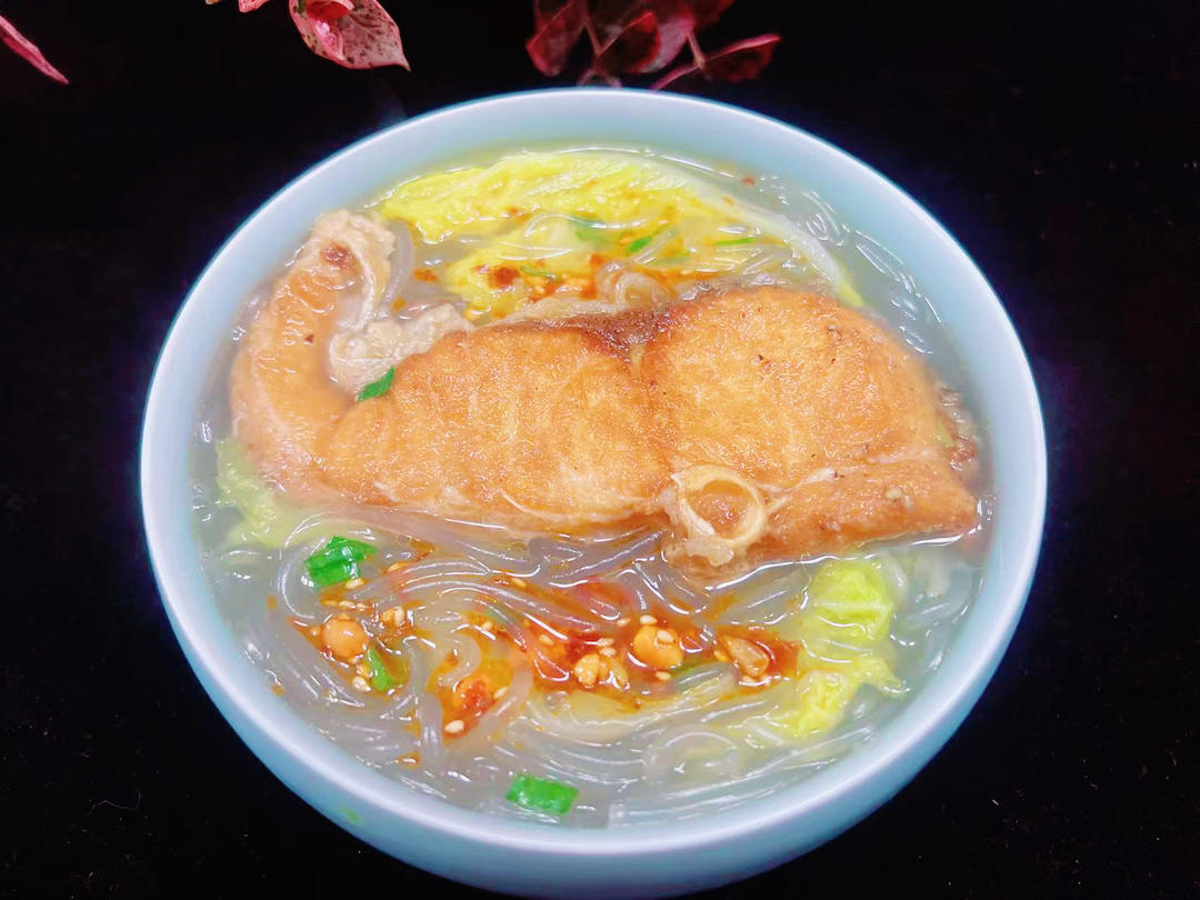 【冬日暖身汤】白菜虾干粉丝煲