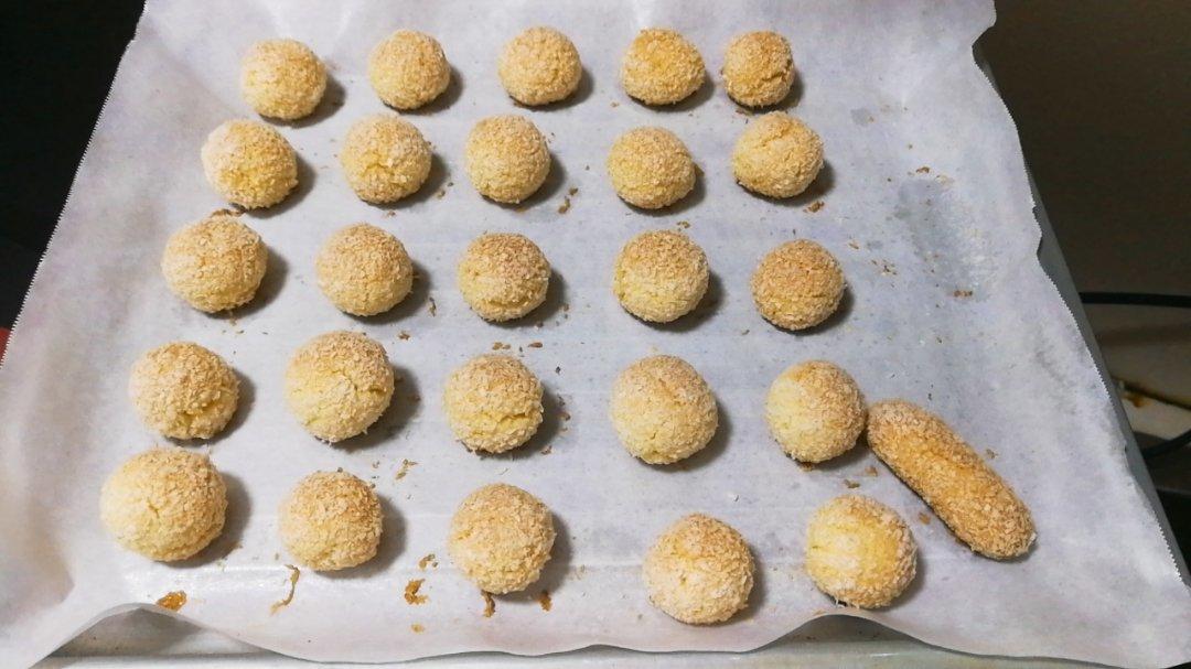 黄金椰蓉球（新手入门零失败）