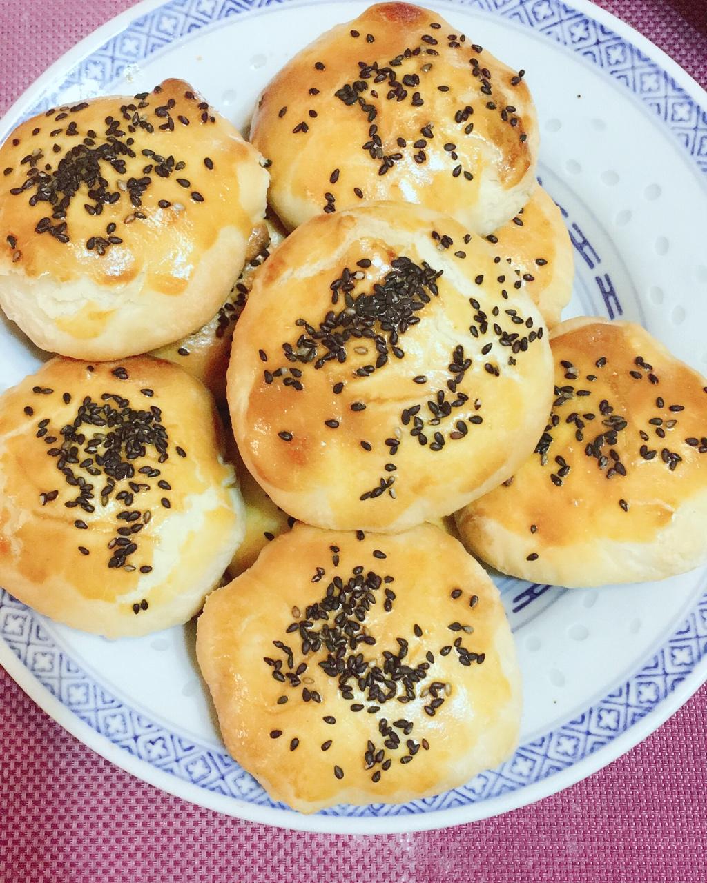 红豆馅酥饼