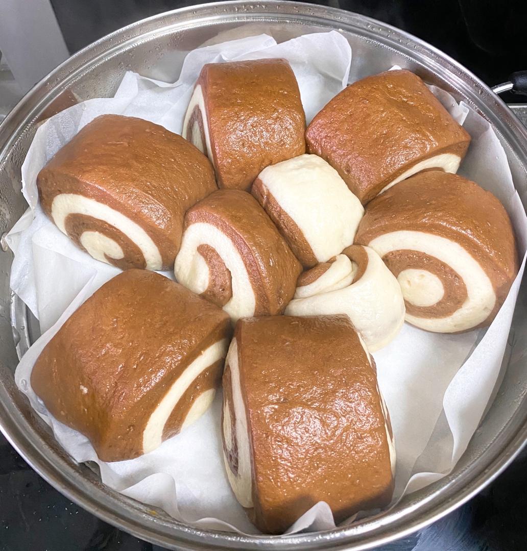 新手也可以--详解如何做出人见人爱、金黄的南瓜馒头