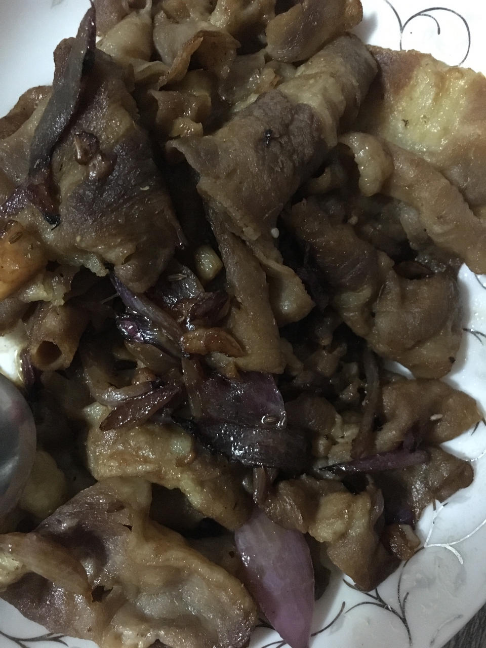 洋葱爆肥牛