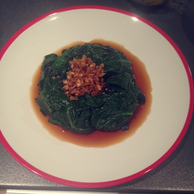 姜汁菠菜