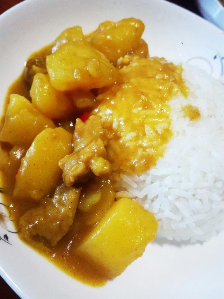 咖喱猪肉
