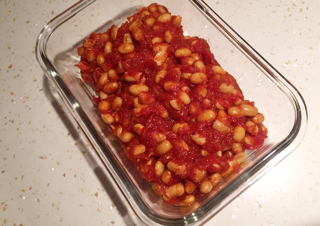 简便茄汁焗豆