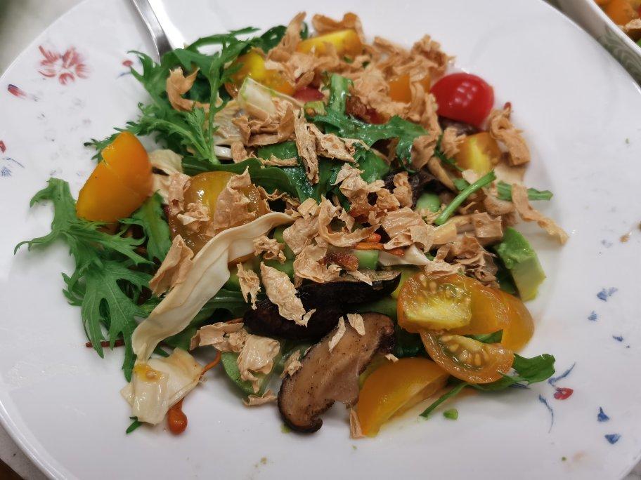 腐竹色拉(素色vegan)
