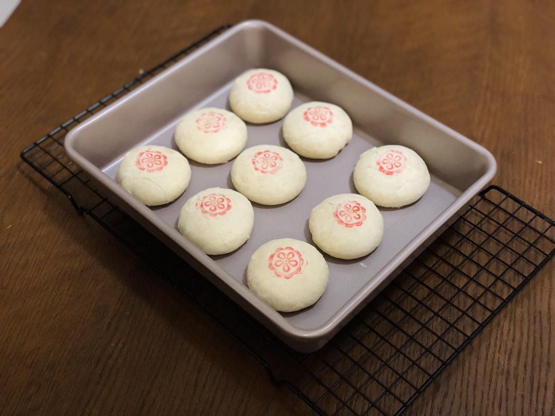 酥皮绿豆饼   酥得掉渣渣