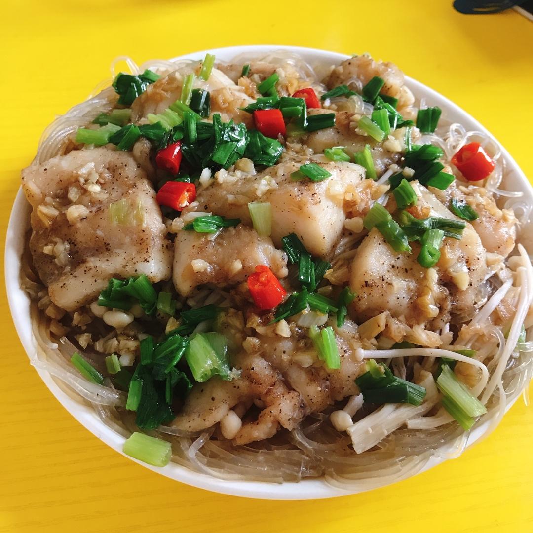 🔥吃不胖❗️蒜蓉粉丝龙利鱼❗️