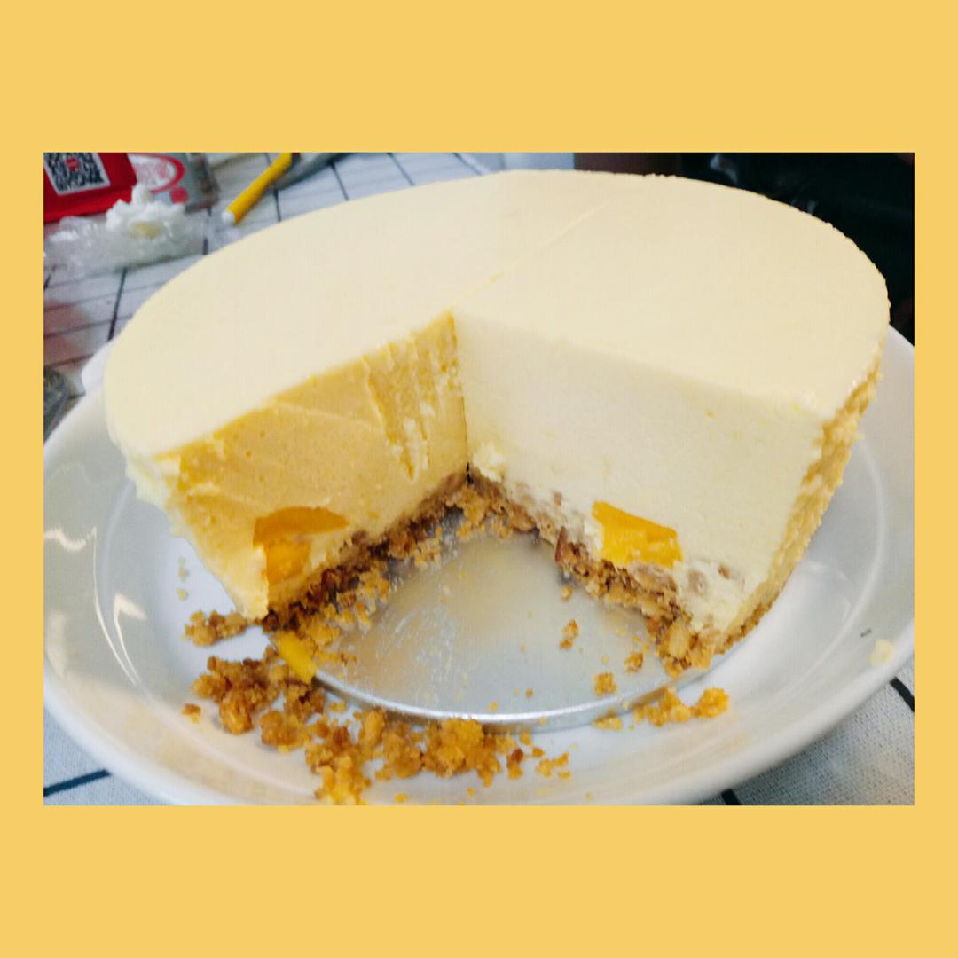 【视频】芒果慕斯（6寸） | 含镜面果胶配方