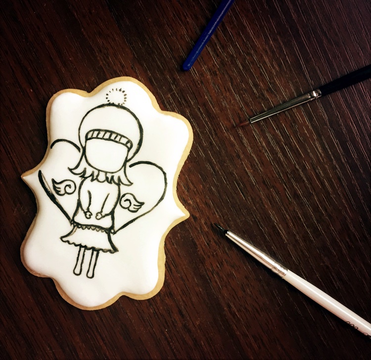 摩羯君de彩绘糖霜饼干