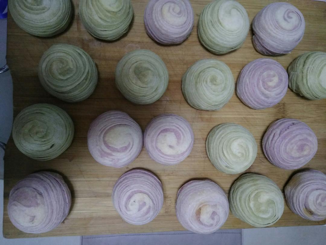 麻薯酥皮 (紫薯馅)