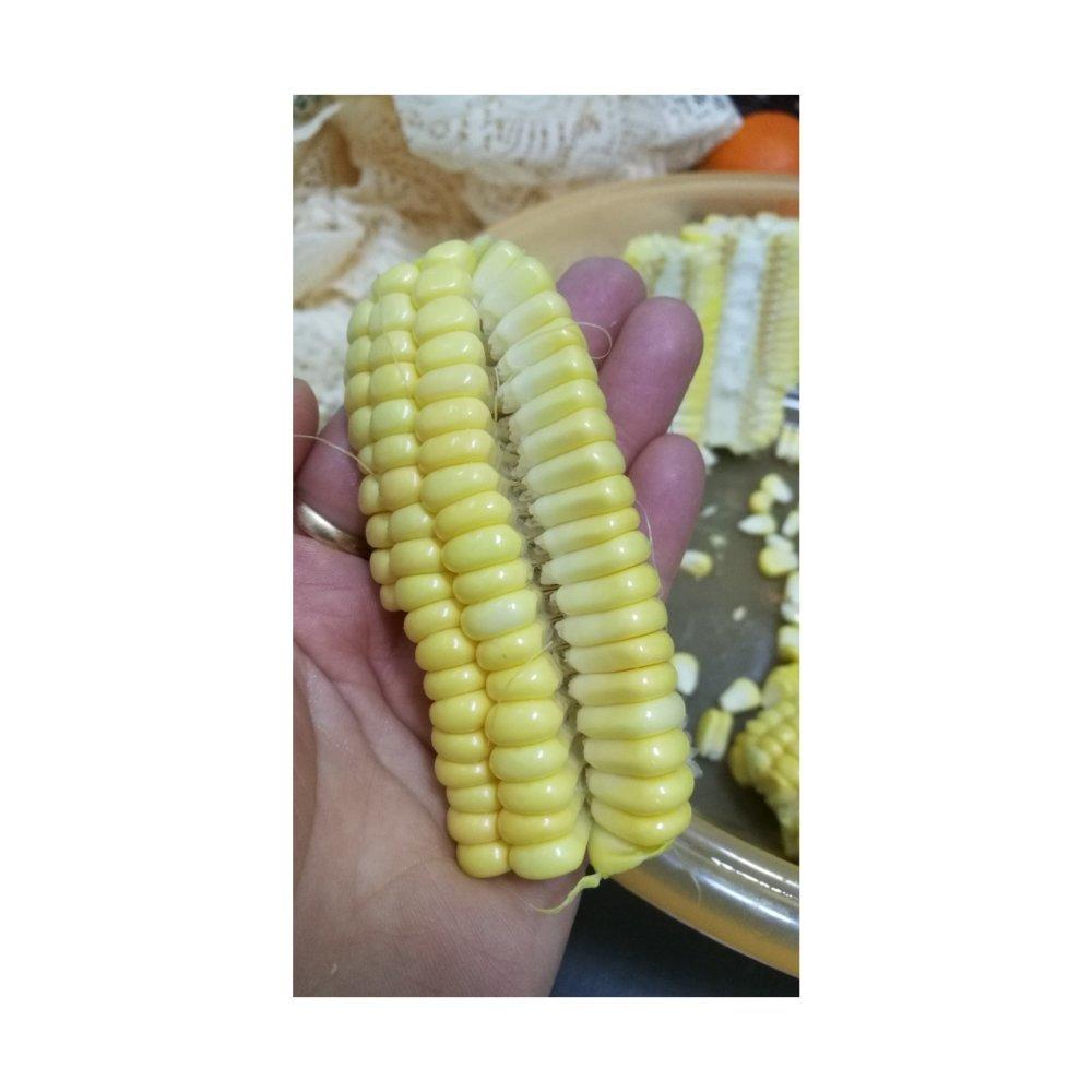 巧剥玉米粒