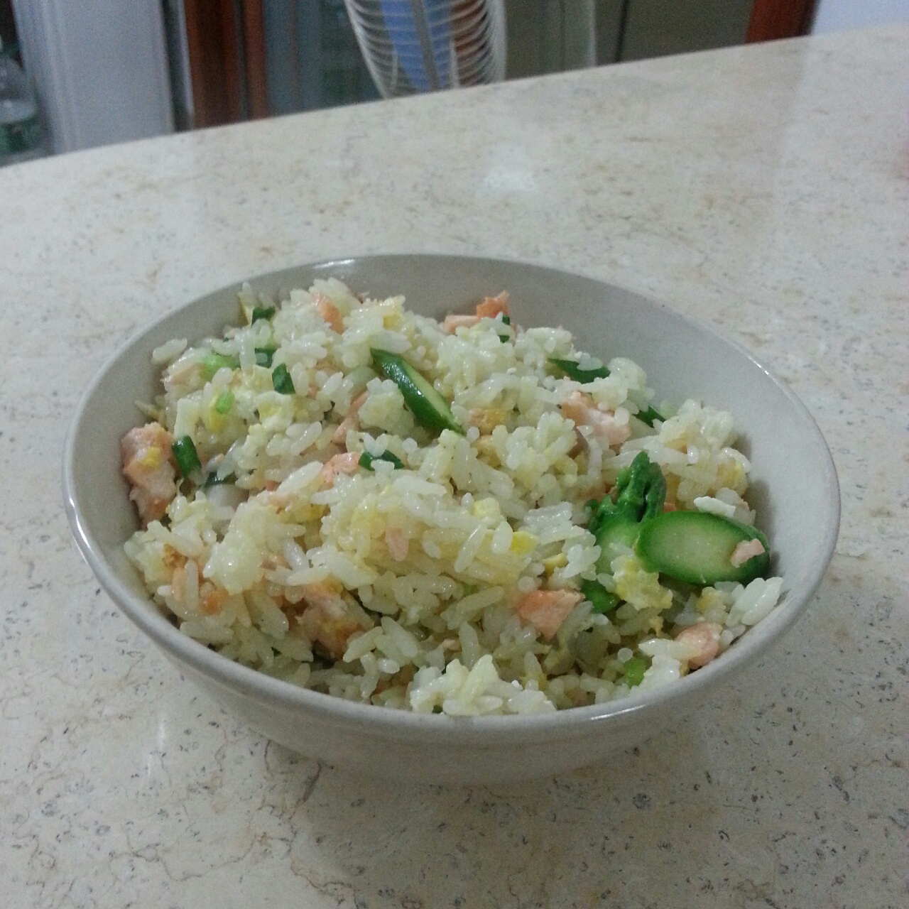 三文鱼炒饭