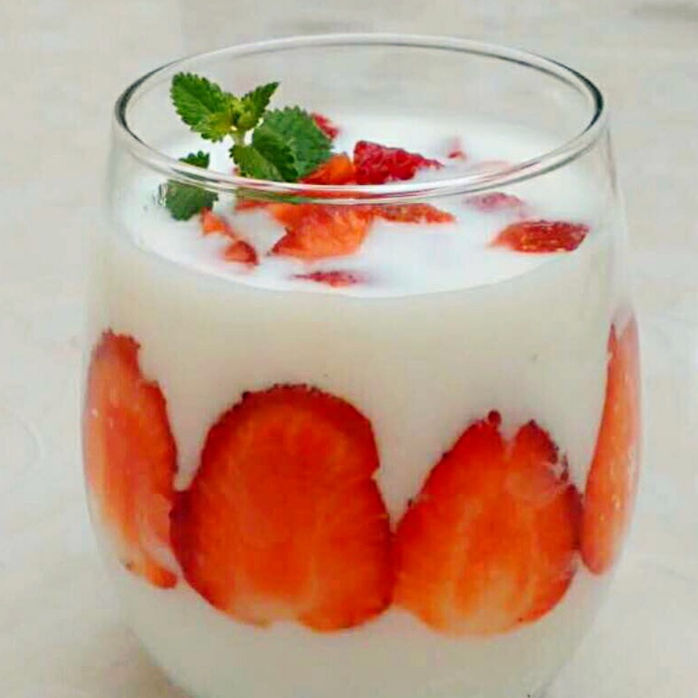 有些「杯壁」的酸奶们