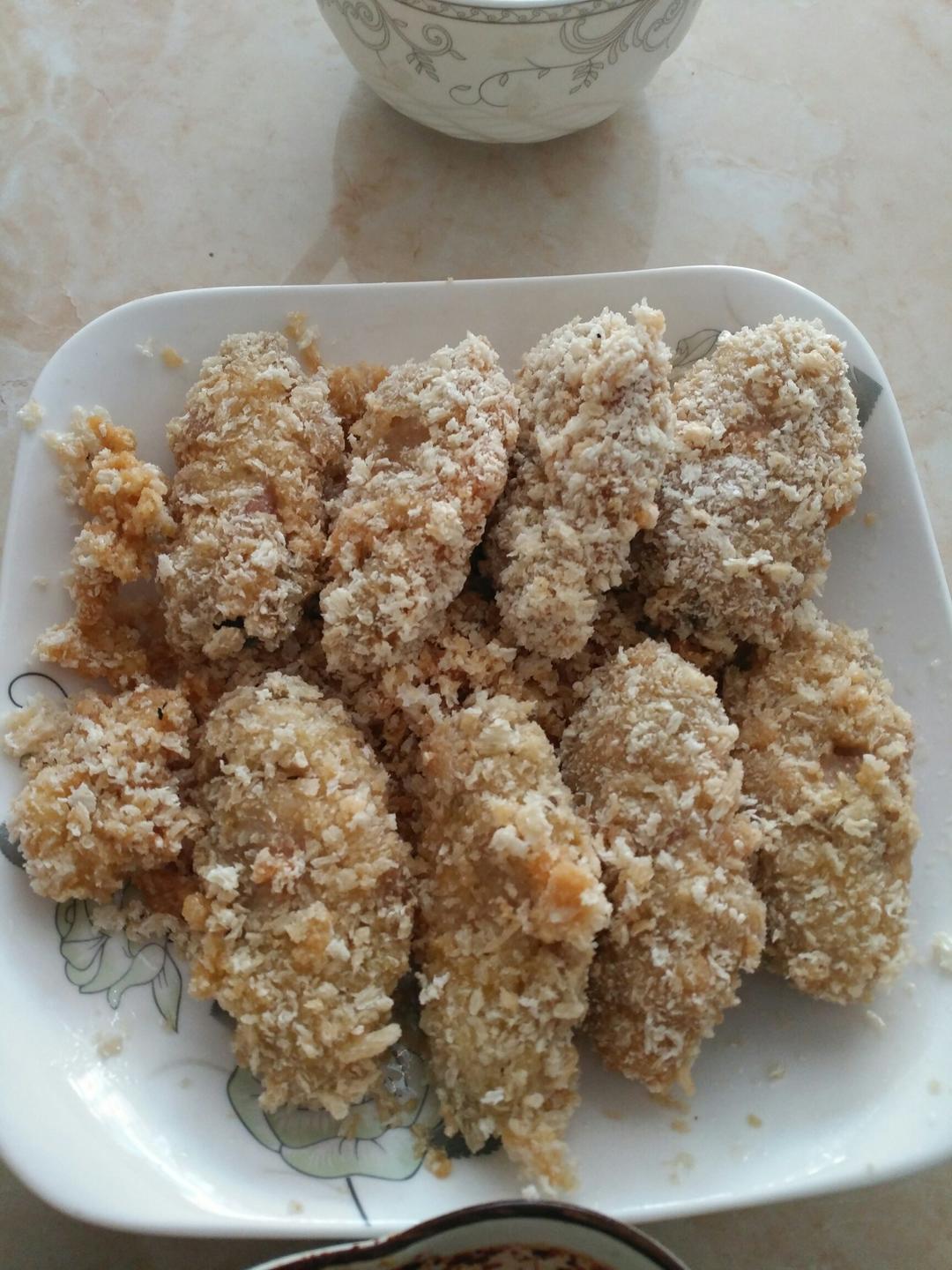 面包糠炸鸡腿（可以和肯德基相媲美的炸鸡腿）